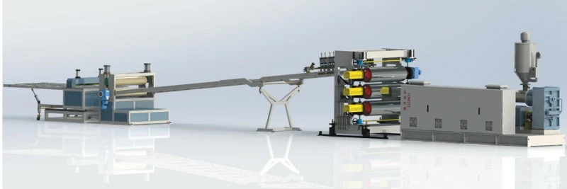 1500 मिमी एबीएस प्लेट सह-एक्सट्रूज़न लाइन