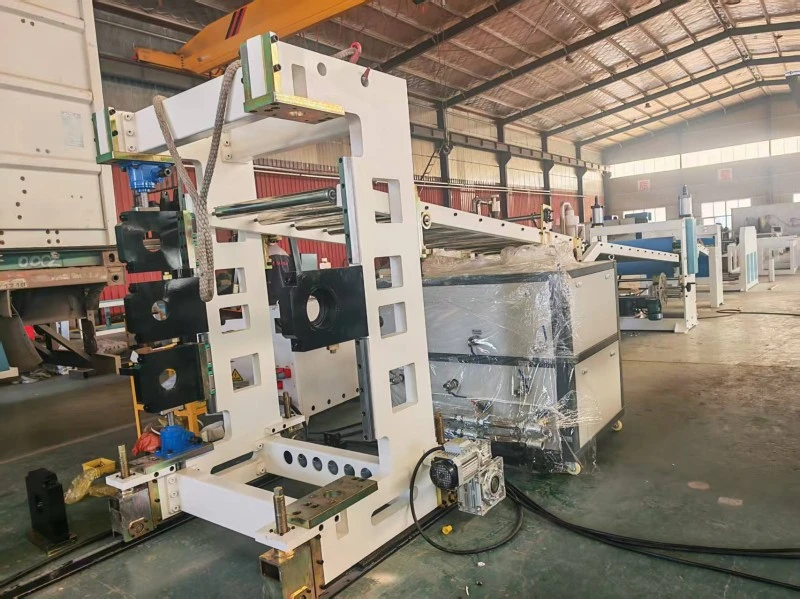 600 मिमी पीवीसी शीट एक्सट्रूज़न लाइन का उत्पादन