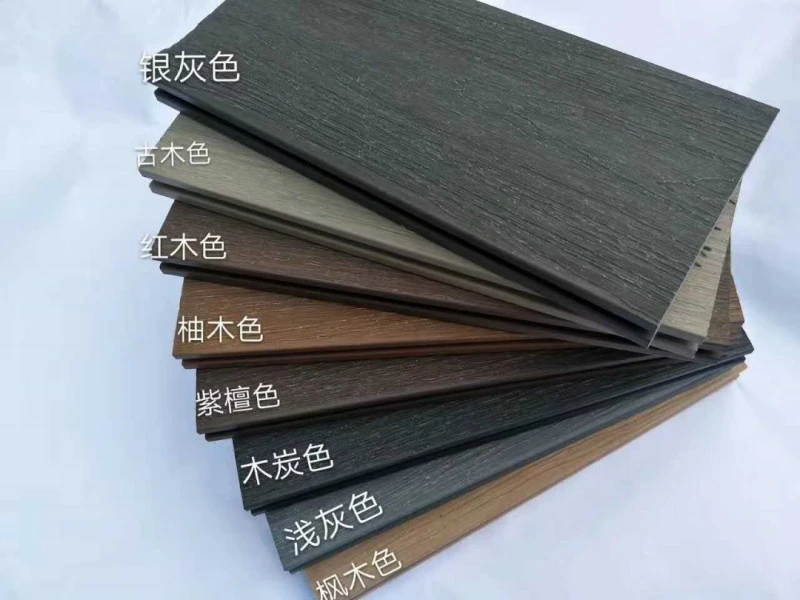 Various color for WPC co extrusion layer